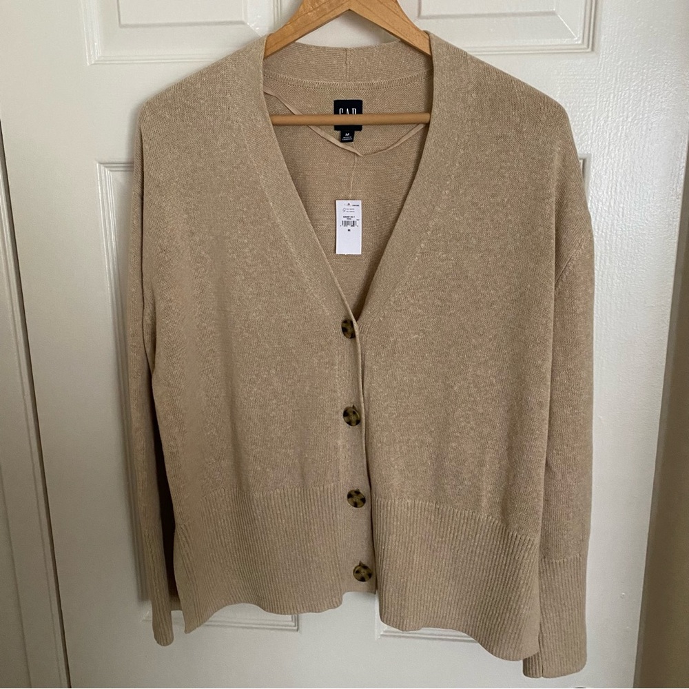 NWT gap button sweater